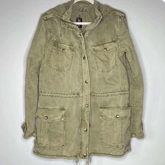 Talula Olive Utility Jacket - Picture 2 of 12
